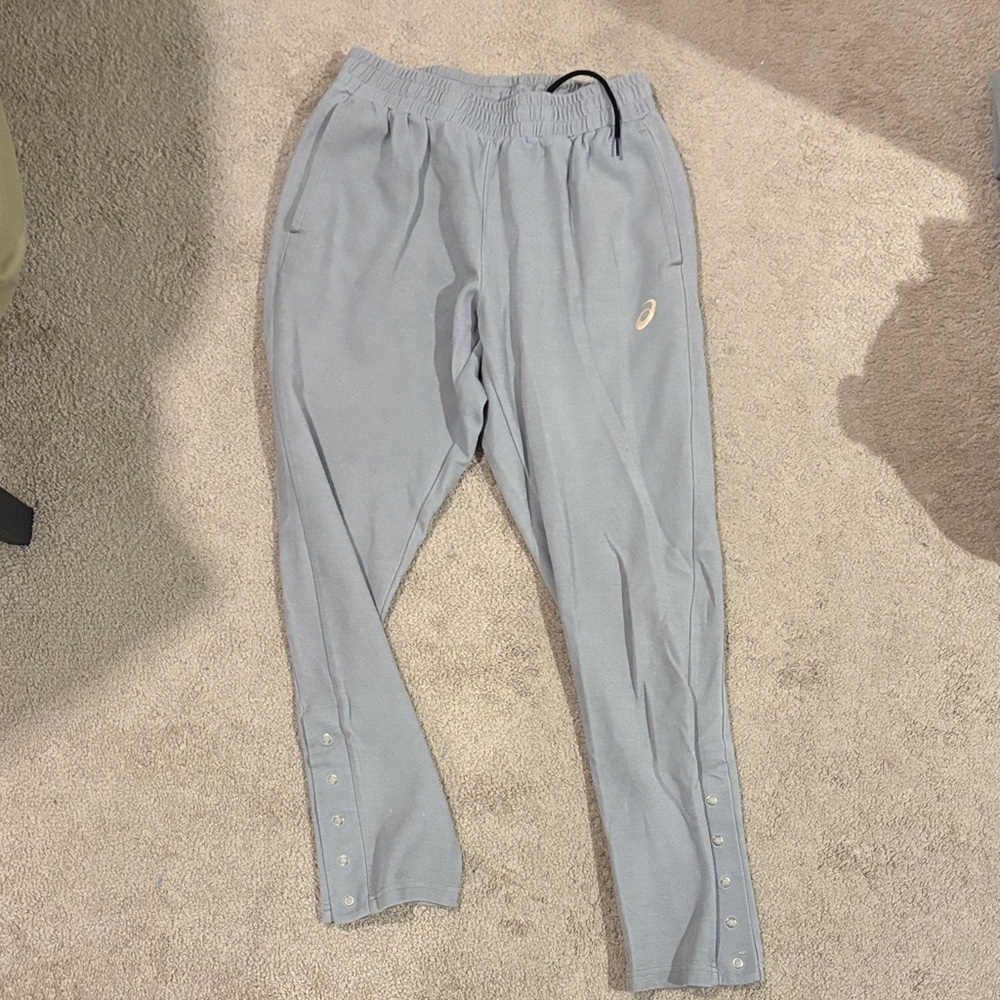 Asics Light Gray Sweatpants